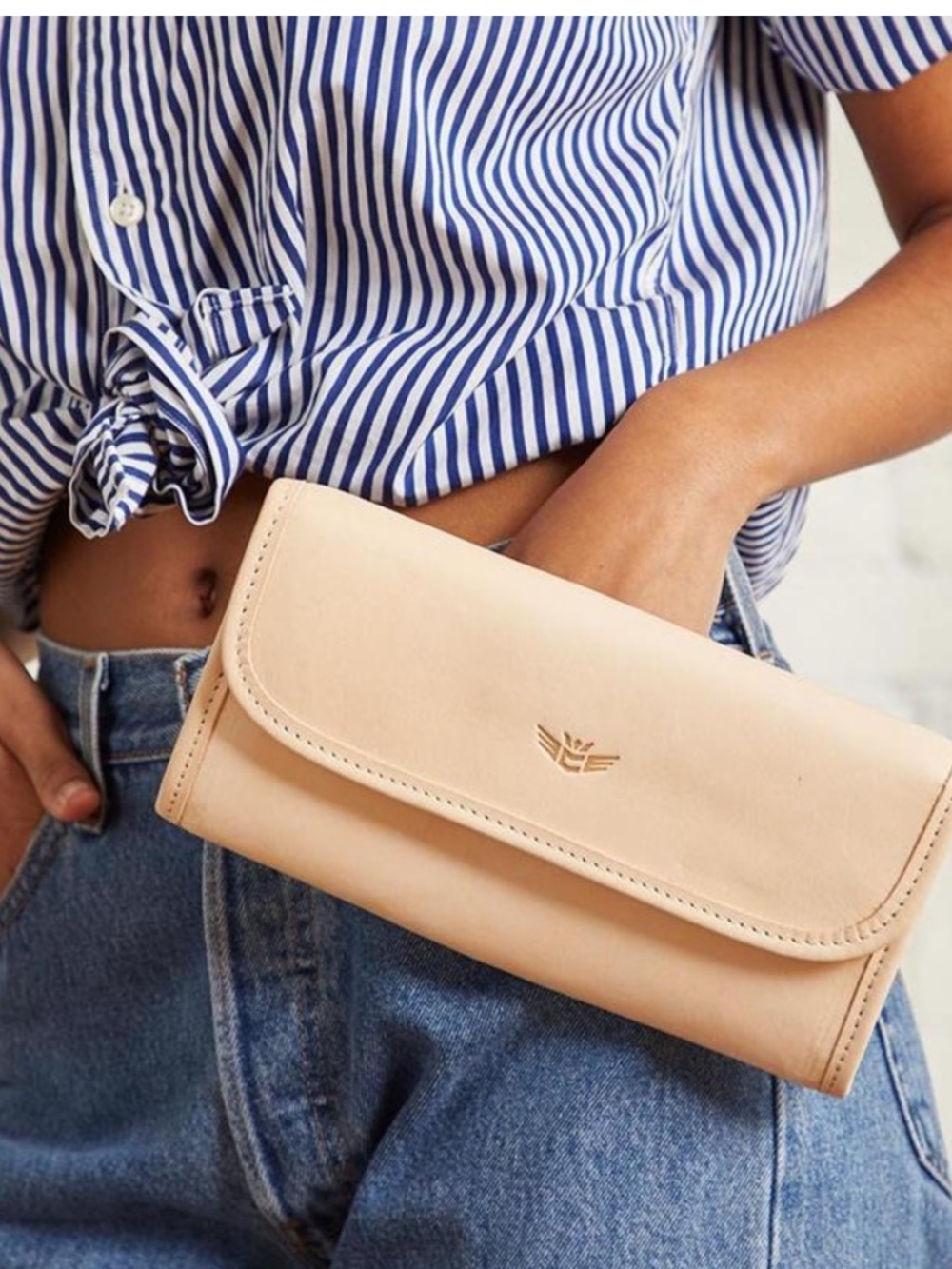 Consuela Diego Leather Go-To Clutch